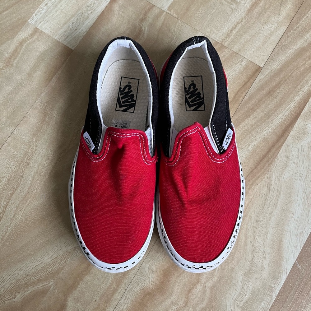 VANS boys classic slip ons